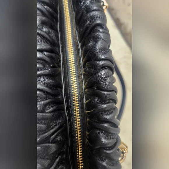 Coach Madison Gathered Twist Leather Satchel. This limited edition 2013 Vintage.